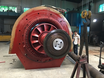 高壓電機(jī)?，F(xiàn)故障的現(xiàn)場(chǎng)電機(jī)檢修方法