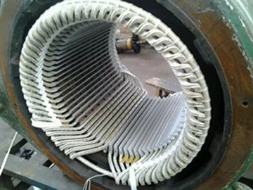 異步電動機(jī)繞組損壞繞組接地故障現(xiàn)象