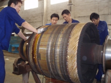 異步電動機(jī)電容器故障維修