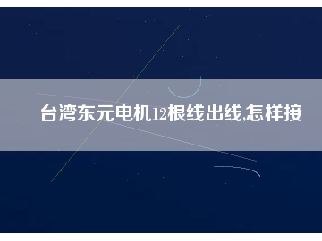臺(tái)灣東元電機(jī)12根線(xiàn)出線(xiàn),怎樣接